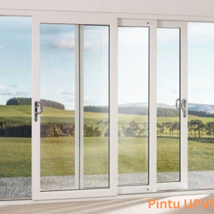 Pintu UPVC Model Sliding 3 Daun