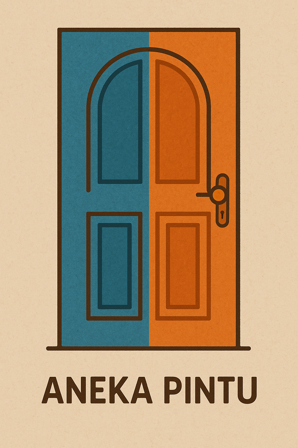 gambar pintu animasi)